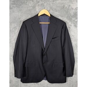 SuitSupply Lazio Blazer 44R Navy Blue Vitale Barberis Canonico Sport Coat Jacket
